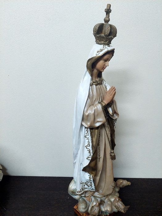 Nossa Senhora de Fátima em marfinite