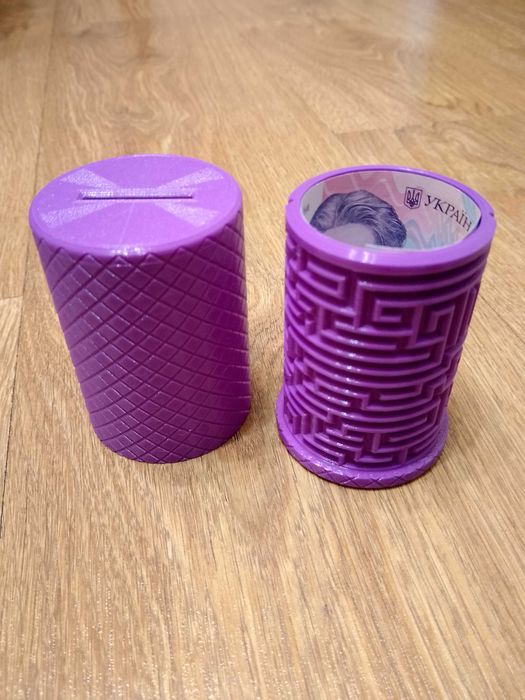 Копилка-лабиринт денежный подарок для детей и взрослых купюрница