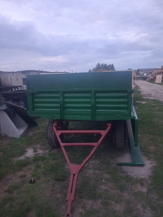 Przyczepa rolna 3.5 tony  +6 skrzyniopalet