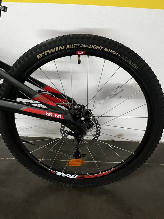 Bicicleta suspensão total rockrider 520s 27,5” Muito bom estado
