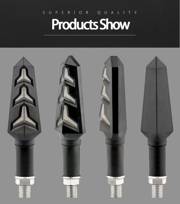 Led 12v мото поворотники 100шт.