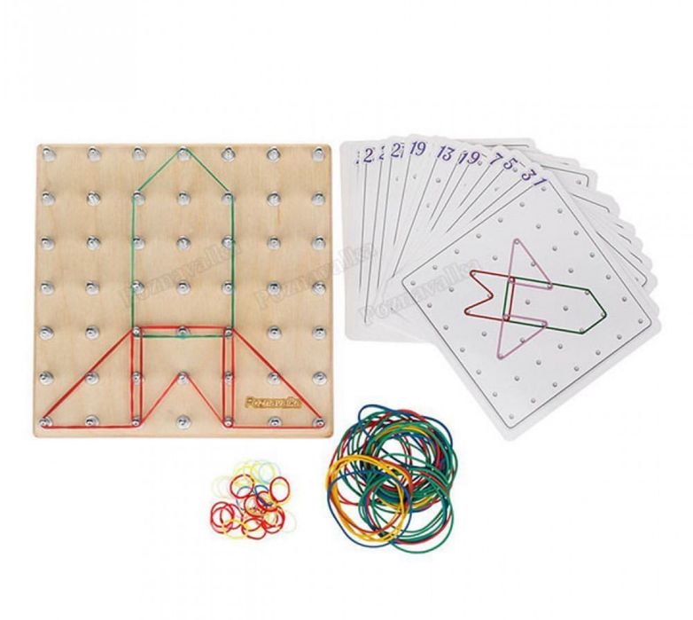 Геоборд з картками Познавалка