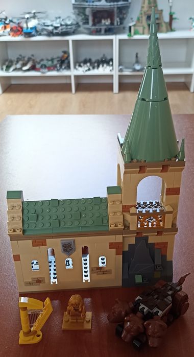 Lego Harry Potter encontro com Fluffy