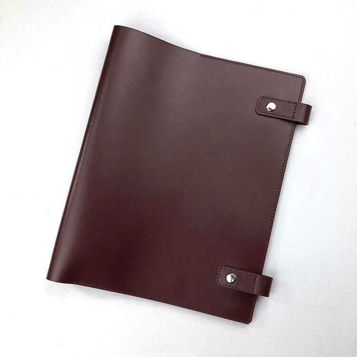 Папка кожаная для документов скоросшиватель для моряка семейных бумаг