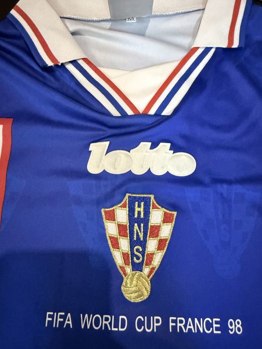 Camisola Croácia Suker