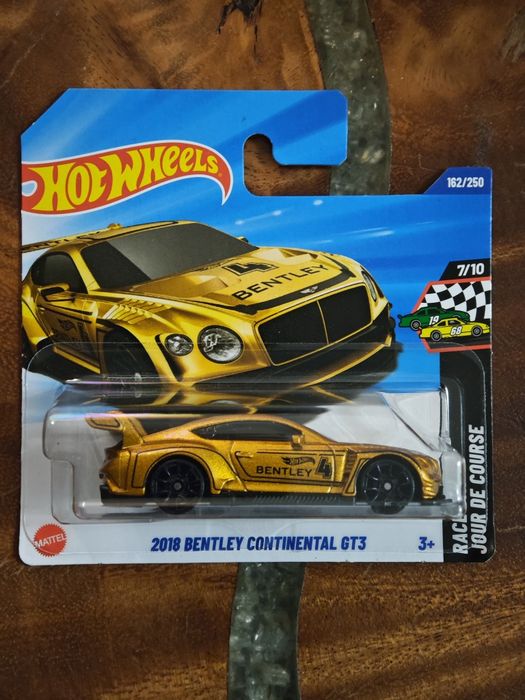 Nowy 2018 Bentley Continental GT3 Hot Wheels model 162/250