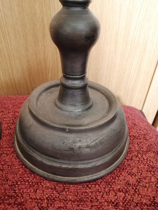 Castiçais em Estanho antigos