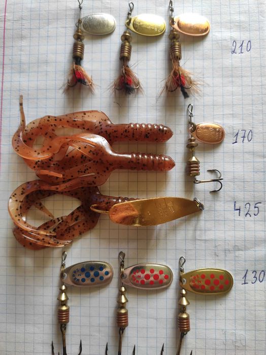 Воблера и вертушки