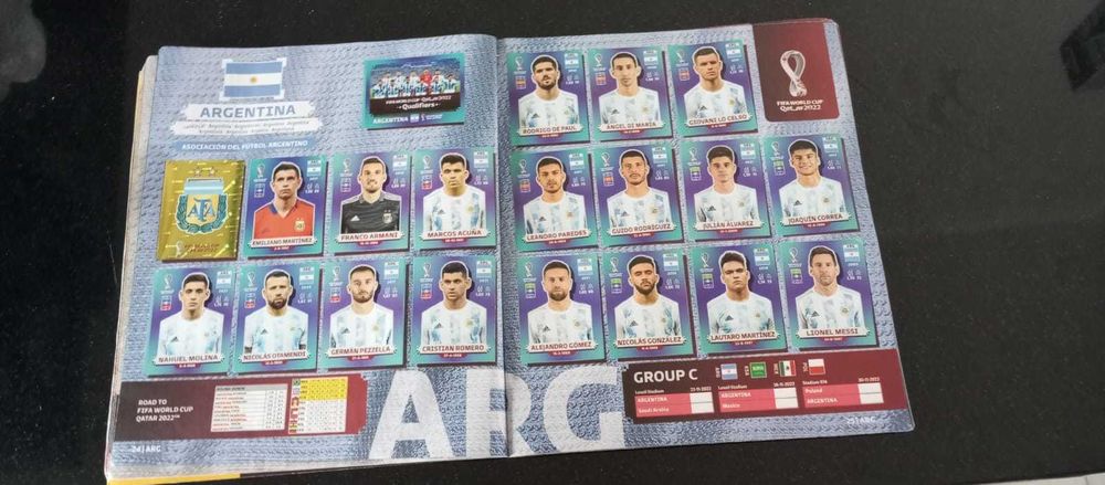 Album Completo Da Copa De 2022 Com Mais De 150 Cartas Da Copa