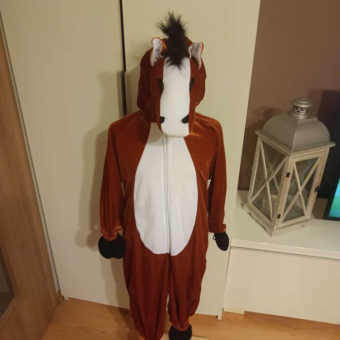 Kostium przebranie KOŃ KONIA ŹREBAK strój karnawałowy 86/92 (229)