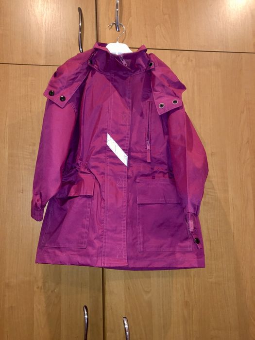 Куртка-дождевик, ветровка на девочку 5-8 лет