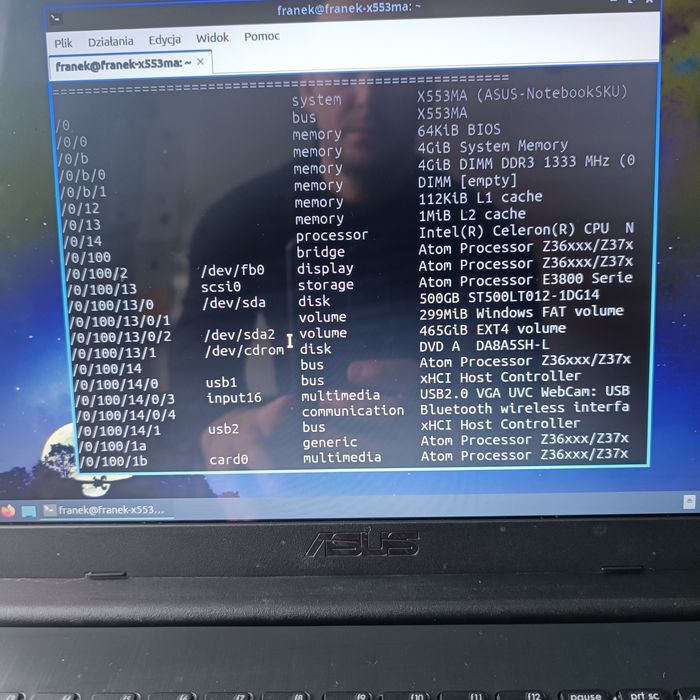 Sprzedam Laptopa ASUS F553M