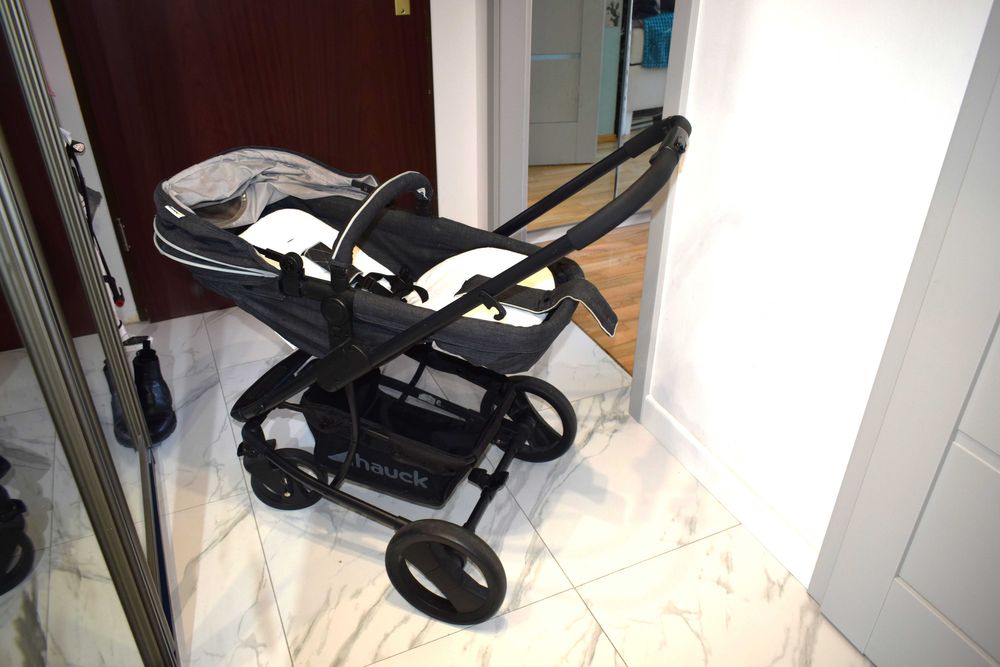 Wózek 3 w 1 Hauck Pacific 4 Shop N Drive full zestaw