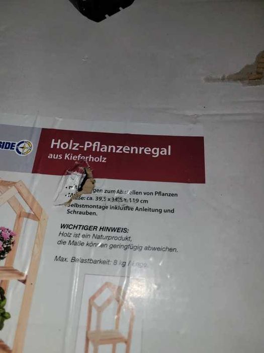 Stojak kwietnik regał na zabawki