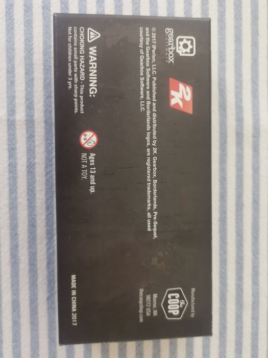 Borderlands pin e patch colecionáveis