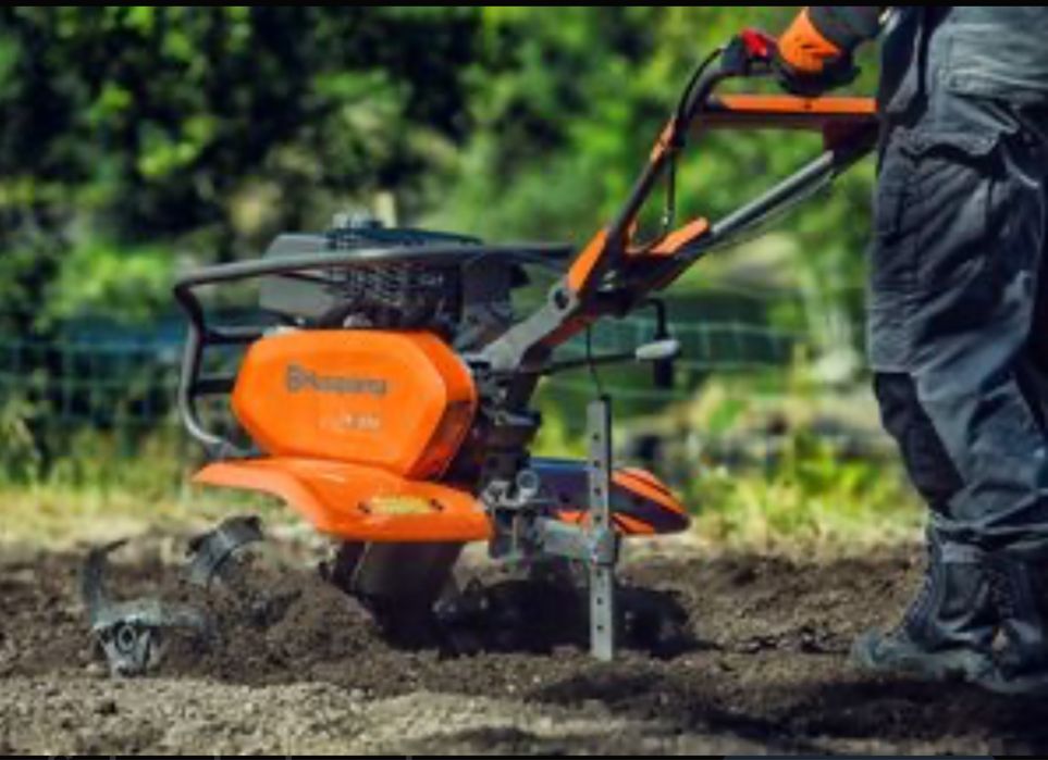 Limpeza manutenção de jardins, quintais, quintas, pomares, terrenos florestais e agriculas