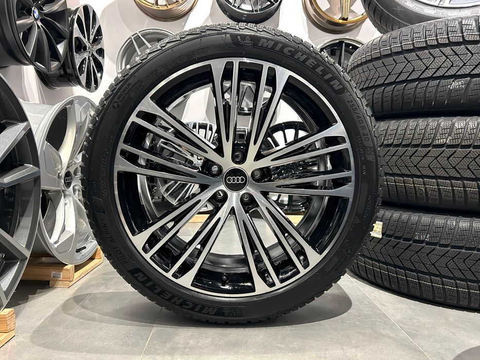 Oryginalne koła zimowe 20 5x112 ET30 Audi A6 C8 A7 4K 255/40R20 Michel