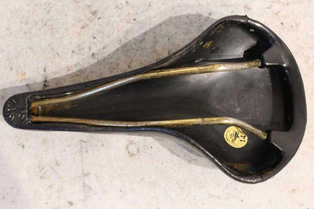 BUDŻET siodełko rowerowe selle san marco ROLLS skóra 1990' cy9