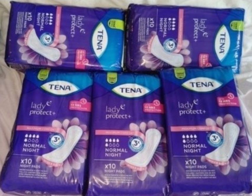 5 x Tena Lady night wkładki super chłonne na noc