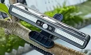 Lampa solarna mocna czujnik ruchu IP65 do 8 metrów 3 tryby świecenia