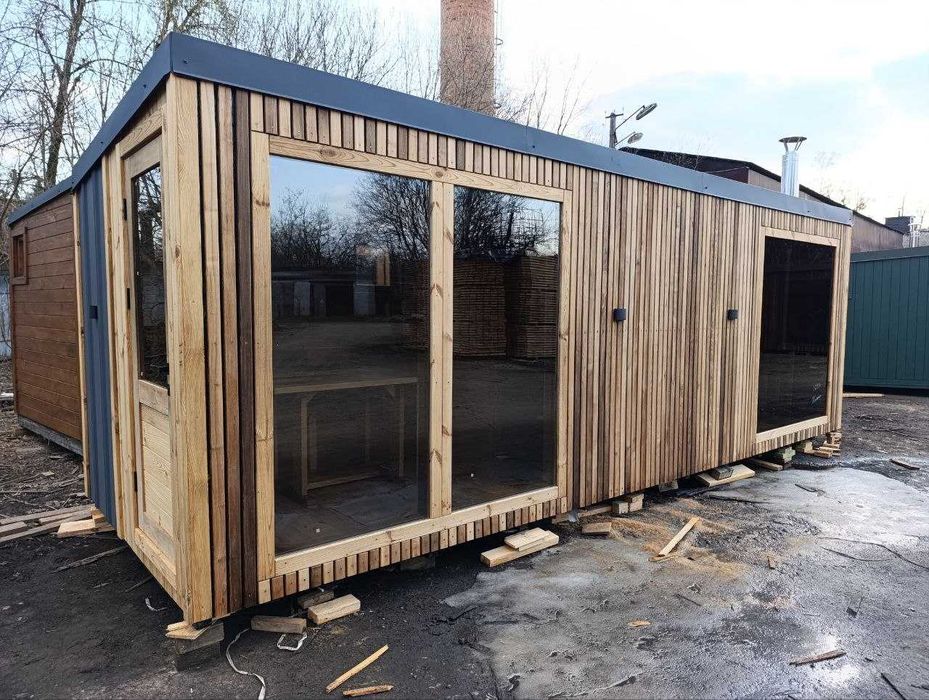 Баня прямокутна 7м*2,4м. ГОТОВА В НАЯВНОСТІ