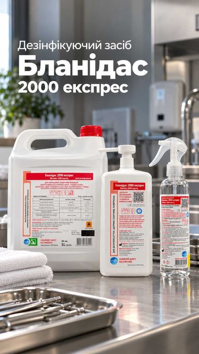 Дезінфікуючий засіб Бланідас 2000 експрес, 1000 мл