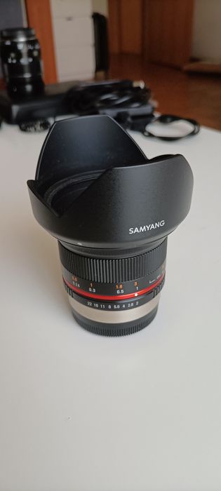 Lente Samyang 12mm para Fujifilm
