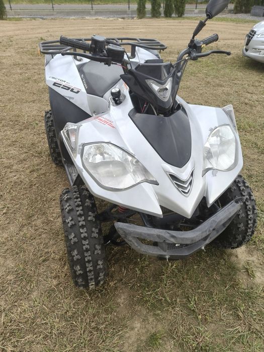 Quad E-ton 250 zarejestrowany!