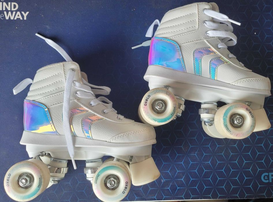 Wrotki oxelo 32 decathlon jak nowe