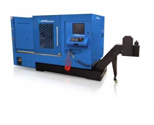 Tokarka cnc 550x1000 siemens 808 z podajnikiem pręta - poprezentacyjna