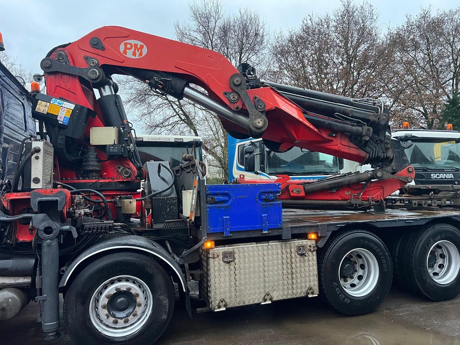 Volvo FH460 8x4 Grua PM85 Ton