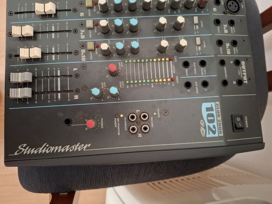 Mesa de mistura Áudio Studiomaster