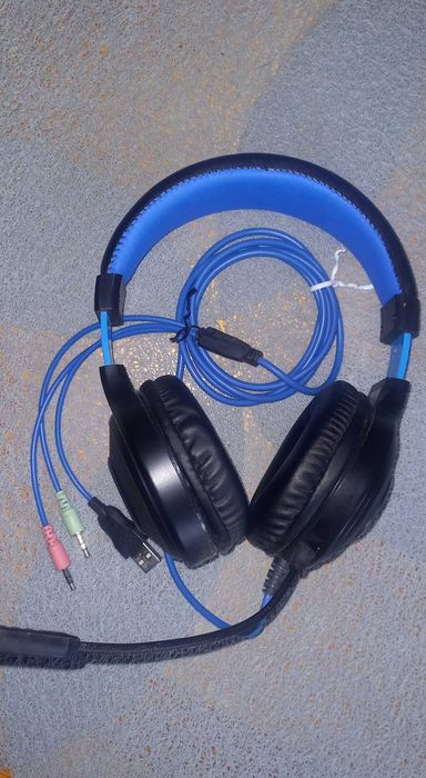 Słuchawki FURY WARHAWK z mikrofonem podświetlane