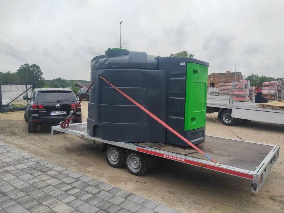 Zbiornik stacjonarny na olej napędowy diesel paliwo ropę 200L 400L 1000L 1500L 2500L 5000L 10000L