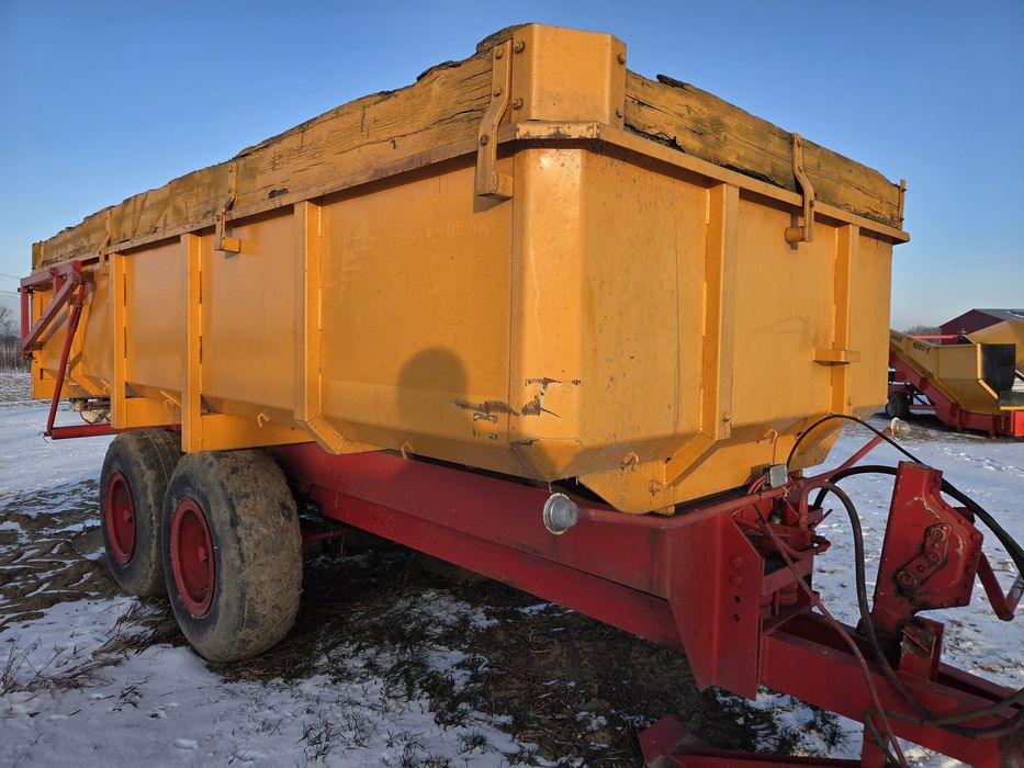 Przyczepa skorupowa miedema 12 ton