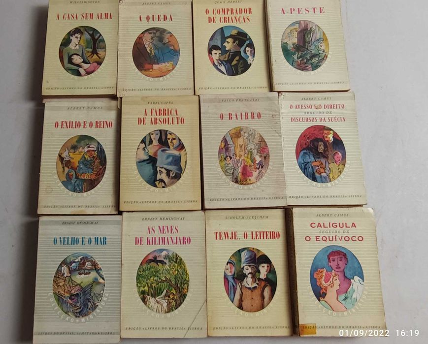 Livros  "Coleção Miniatura " - Diversos  Autores ( ler descrição )