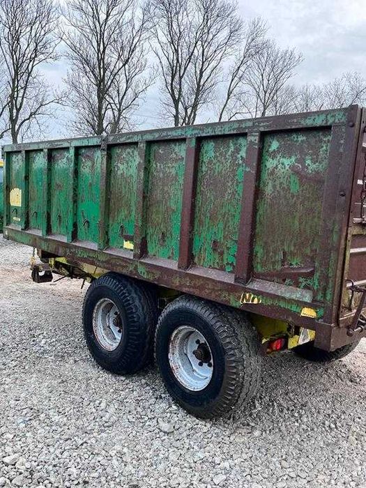 Przyczepa tandem, wywrotka, skorupowa, Zarejestrowana