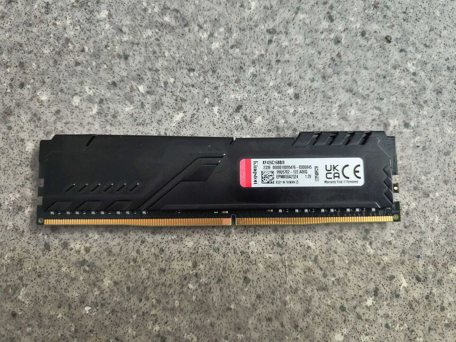 Pamięć RAM Kingston FURY Beast 8GB DDR4 2666MHz CL16