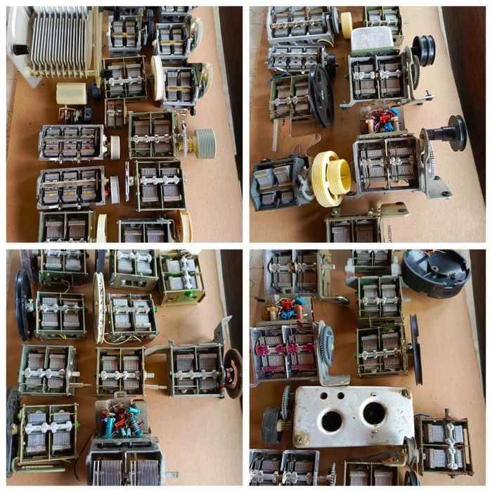 Конденсаторы КПЕ,КПВ старой радиотехники