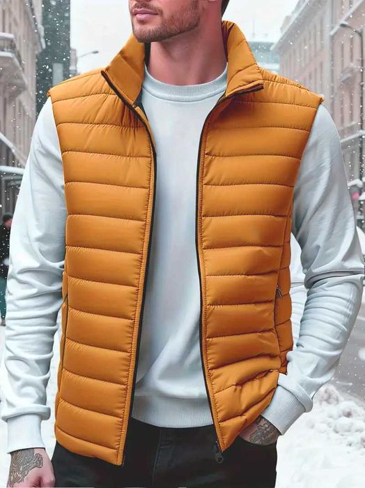 Жилетка жёлтая весенне-осенняя р. S - НОВАЯ