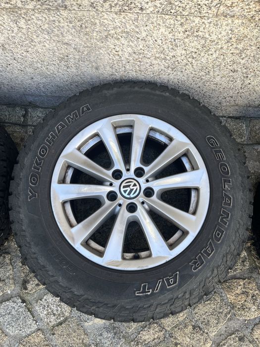 Jantes liga leve VW + pneus