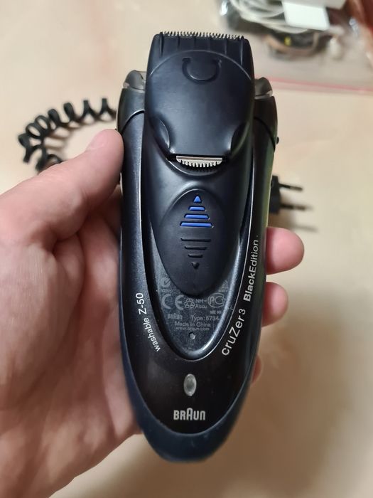 Электро Бритва Триммер BRAUN Z-50 cruZer 3 Black Edition с Зарядкой