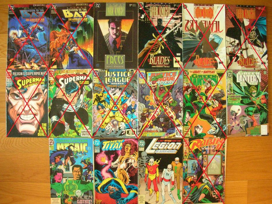 Lote Comics em inglês (Marvel, DC, Dark Horse, Image, IDW, etc.)