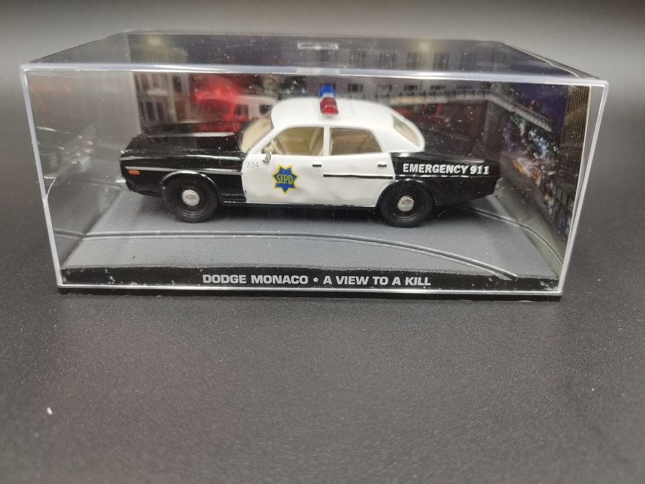 1977 77 DODGE Monaco Hatchapee County Sceriffo Nero 1/64 Scala