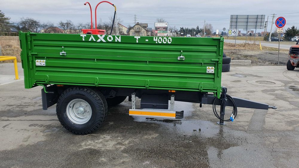Przyczepa rolnicza Taxon T-4 STEKRO - Burta 40 cm + nadstawa !
