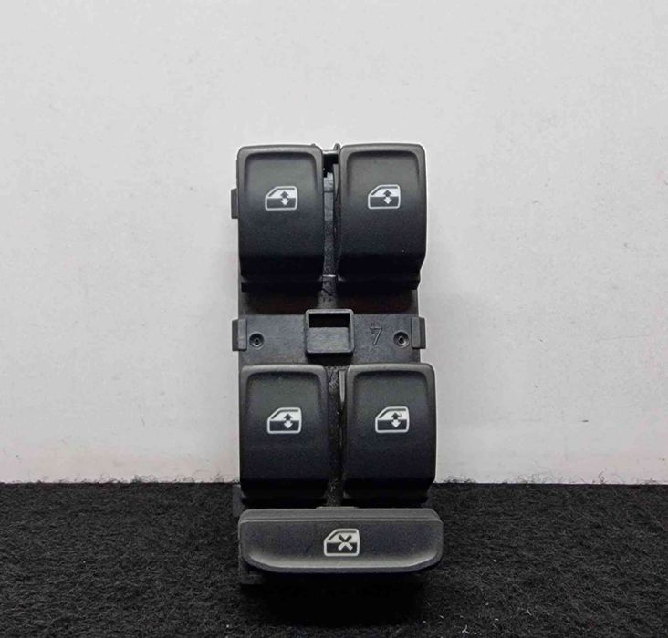 Comando / Botão / Interruptor Vidros Frente Esquerdo 5E0959857AWH - SKODA FABIA III