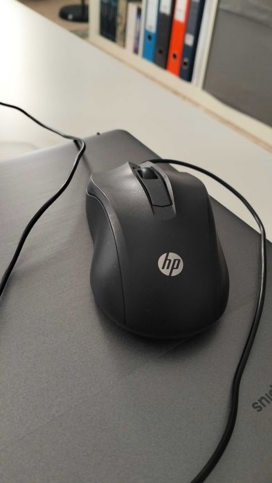 Rato HP com fio, como novo