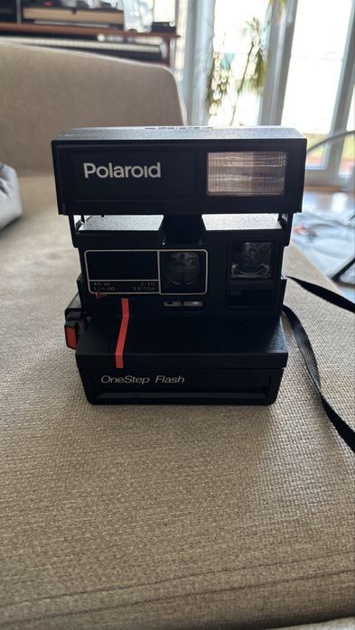 Maquina fotografica vintage Polaroid onestep flash