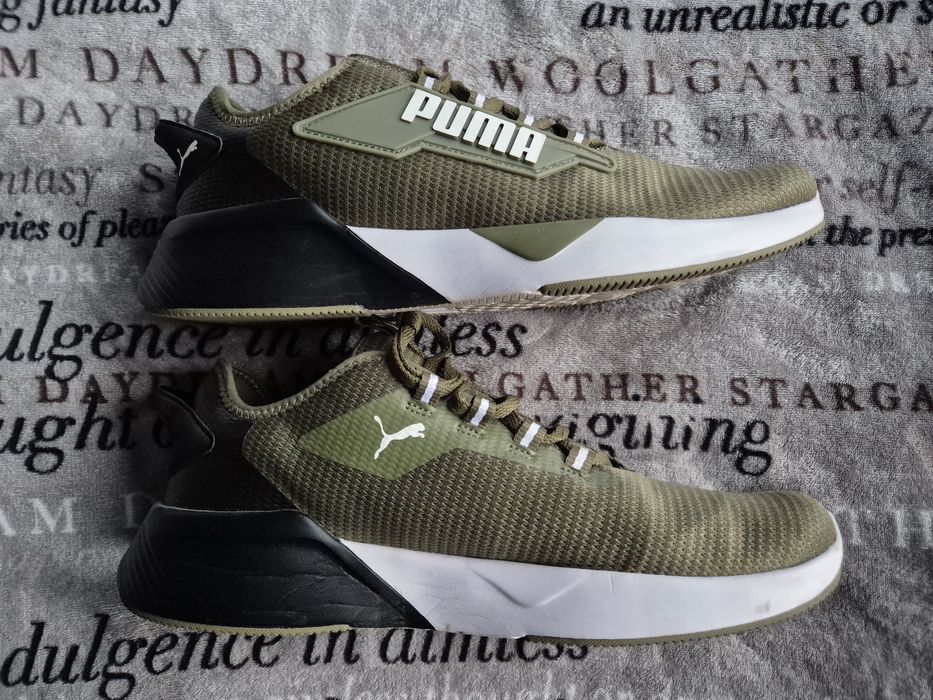 Buty PUMA Retaliate 3 oliwkowe