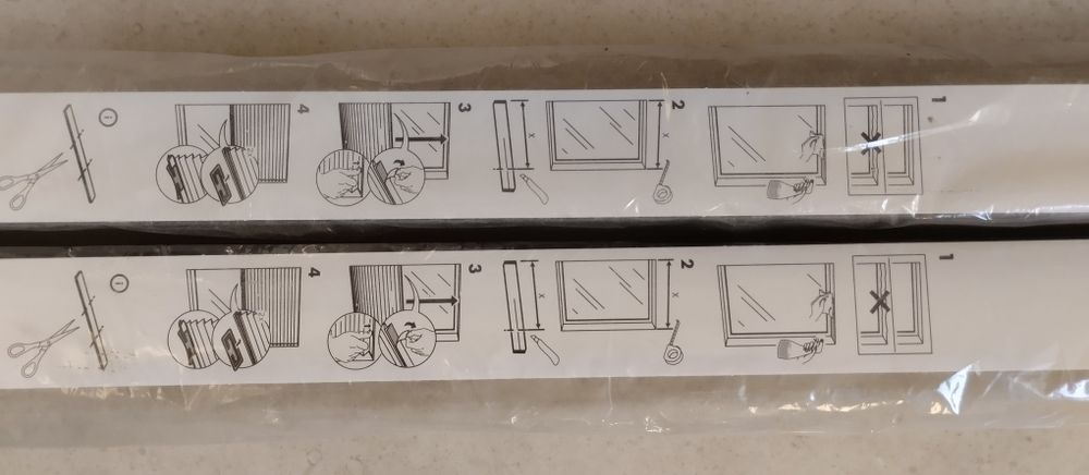 Dwie żaluzje Ikea Schottis 100x190